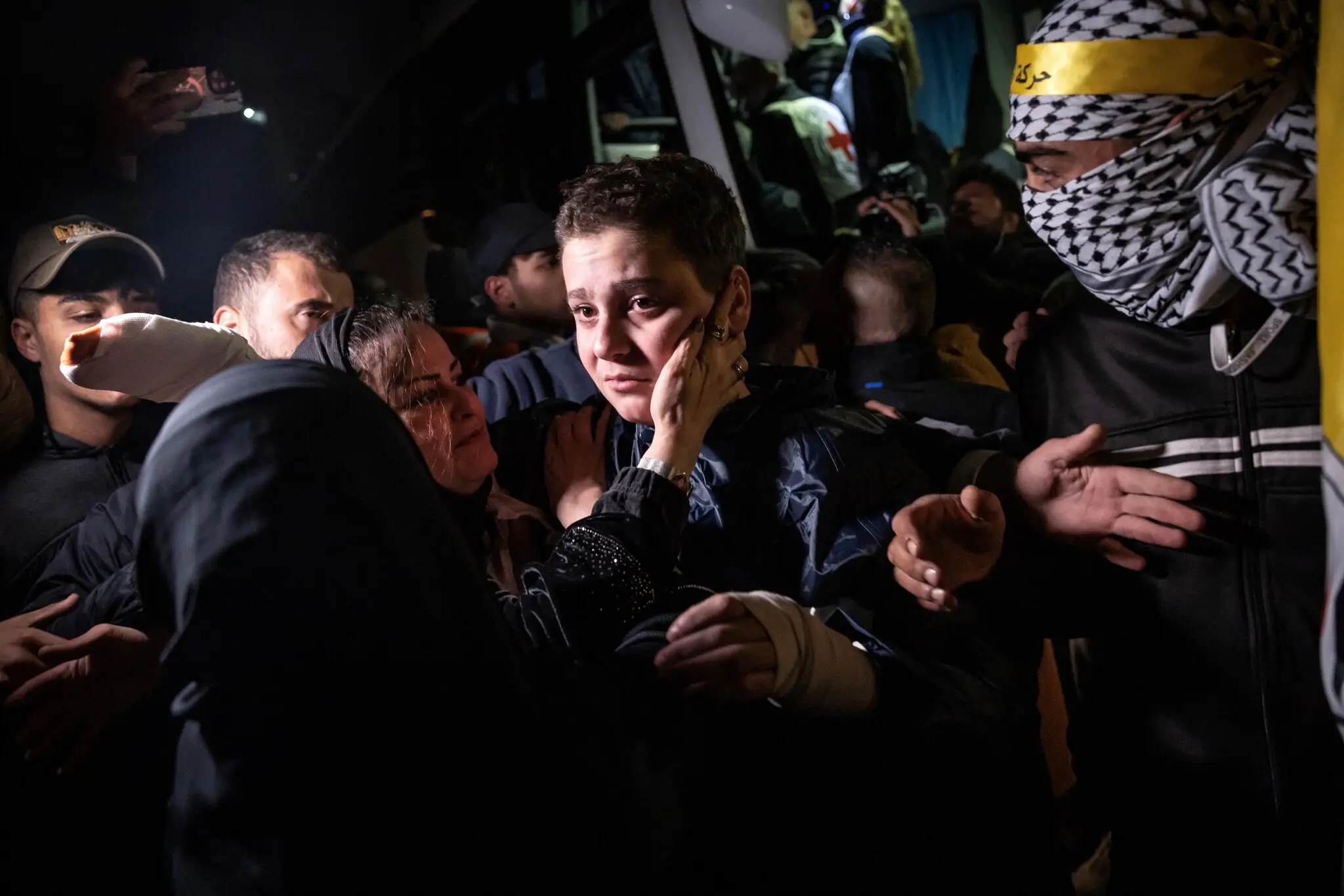 Палестинські ув'язнені та затримані прибули на Західний берег у вівторок